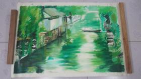 油画 水脉之韵  此画议价！