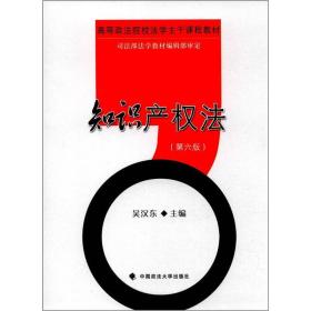 知识产权法(第六版) 吴汉东 中国政法大学出版社 2012年07月01日 9787562043225