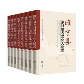 睢宁县乡村地名文化人物志（全8册）原箱原函库存新书