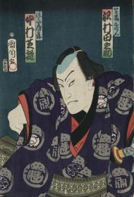 日本浮世绘版画 丰原国周 02777u
