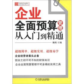 财务轻松学丛书：企业全面预算管理从入门到精通