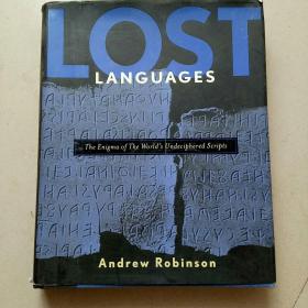 LOST LANGUAGES The Enigma of the world's undeciphered scripts（丢失的语言是世界上未破译的手稿的谜）精装版