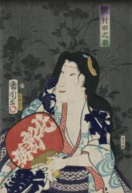 日本浮世绘版画 丰原国周 02783u