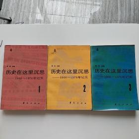 历史在这里沉思1-3：1966-1976年记实