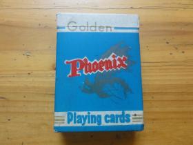 五六十年代 金凤凰 PHOENIX PLAYING CARDS 54张全 有盒套