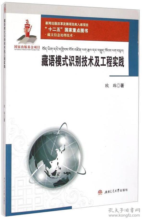 藏文信息处理技术：藏语模式识别技术及工程实践