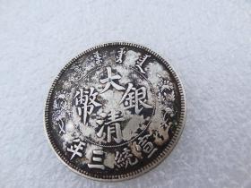 大清银币长须龙银元