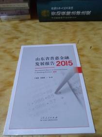山东省普惠金融发展报告（2015）