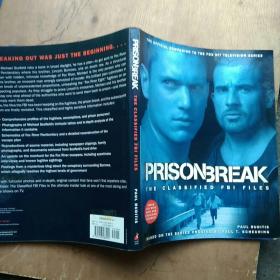 美剧《越狱》prisonbreak THE CLASSIFIED FBI FILES 英文原版  铜版纸彩印 小16开本