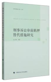 京师刑事法文库（104）：刑事诉讼审前羁押替代措施研究