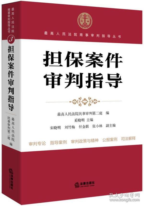 最高人民法院商事审判指导丛书：担保案件审判指导