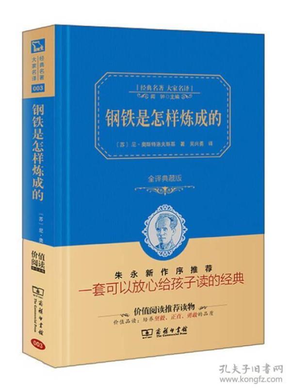 经典名著 大家名译：钢铁是怎样炼成的（全译本 商务精装版）