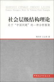 正版书 社会层级解构理论:关于“中国问题”的一种分析框架