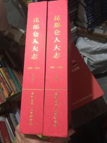 昆都仑人大志  上下册  上册1956-1998  下册1999-2016