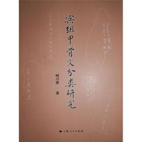 宾组甲骨文分类研究（16开精装 全1册）