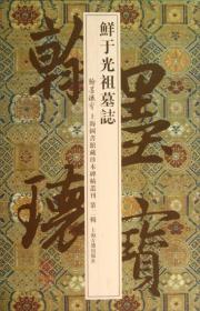 正版：鲜于光祖墓志 : 翰墨瑰宝 上海图书馆藏珍本碑帖丛刊（第二辑）