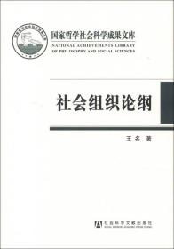 国家哲学社会科学成果文库：社会组织论纲