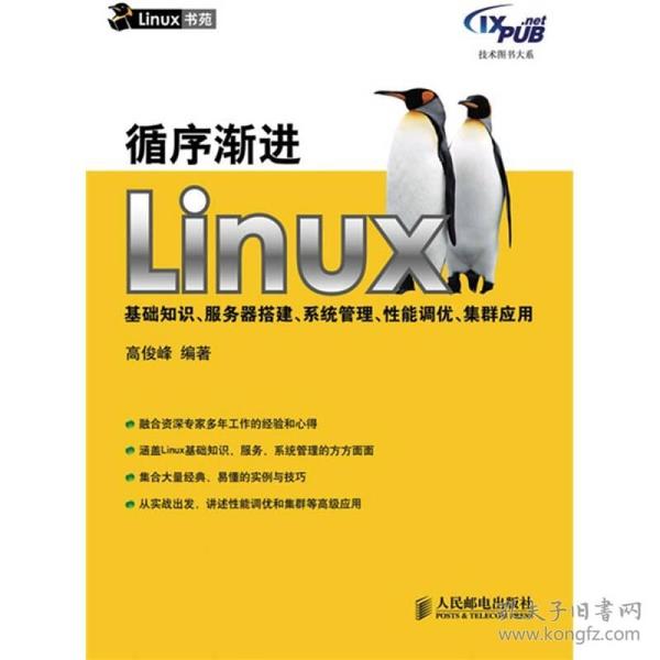 循序渐进Linux：基础知识、服务器搭建、系统管理、性能调优、集群应用