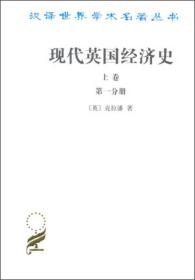 现代英国经济史 上卷