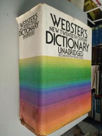 WEBSTER'S NEW TWENTIETH CENTURY DICTIONARY  Unabridged