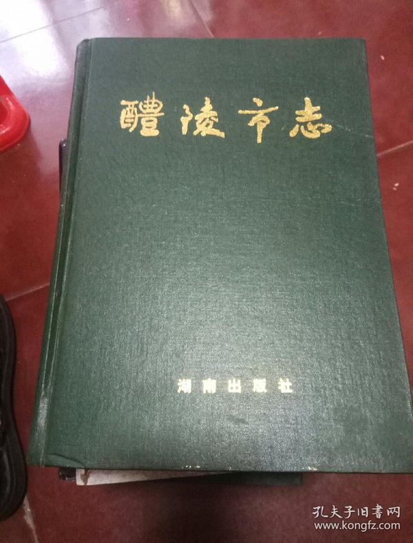 精装版《醴陵市志》湖南出版社1995年出版