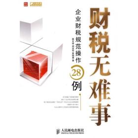 财税无难事:企业财税规范操作28例