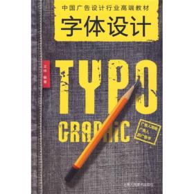 二手字体设计中国广告设计行业高端教材 王炜 上海人民美术出版社