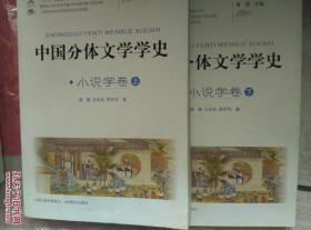 《中国分体文学学史. 小说学卷》（套上下册）山西教育出版社@/F--100-4
