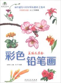 艺泽美术系列：彩色铅笔画 美丽花草绘