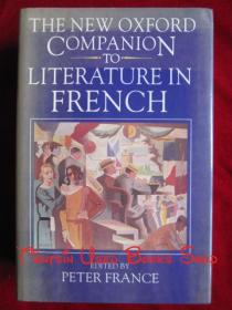 The New Oxford Companion to Literature in French（货号TJ）新牛津法语文学指南