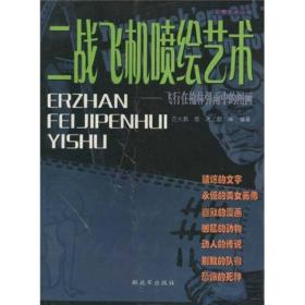二战飞机喷绘艺术：飞行在枪林弹雨中的图画(16开平装 全1册)