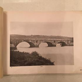 世界桥梁写真集 大正15年 布面精装本16开全图本 孔网孤品