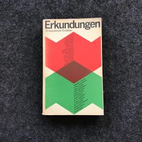 Erkundungen：26 kanadische Eraähler【探索：26名加拿大猎人】德文、德语书