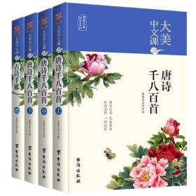 大美中文课之唐诗千八百首 全三册9787516816974