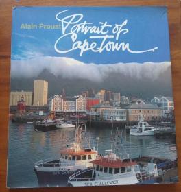 Alain Proust portrait of the cape town （阿兰·普鲁斯特的开普敦摄影集）签赠本