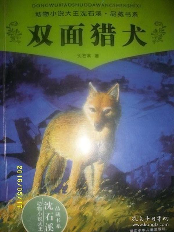 双面猎犬/沈石溪/2013年/九品/WL126