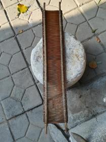 清代织布机篦子，可做茶道架