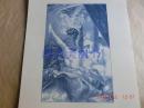 《天使诱惑之46》1932年石版单色版画 法国著名情色插图画家 Cheri Herouard 作品  尺寸26*19.7厘米
