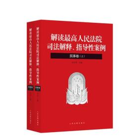 解读最高人民法院司法解释、指导性案例·民事卷(上下册)