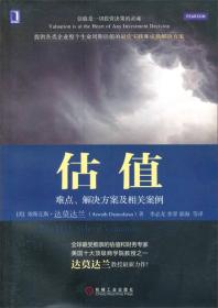 估值-难点.解决方案及相关案例-原书第2版