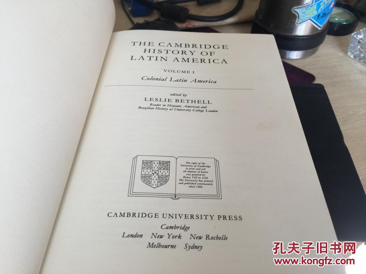 THE CAMBRIDGE HISTORY OF LATIN AMERICA 2册