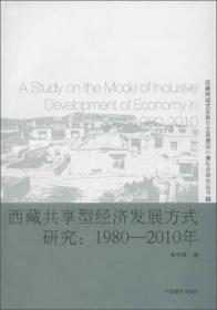 西藏跨越式发展与全面建设小康社会研究丛书 西藏共享型经济发展方式研究:1980-2010