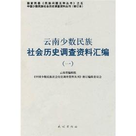 云南少数民族社会历史调查资料汇编1