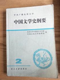 中国文学史纲要二