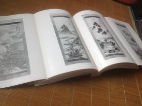 大阪美术俱乐部展观入札图录  《本入札》 一大厚册，两公斤以上  各大古董商所藏书画与茶道具珍品，多拉页， 昭和四年  已绝版，一书难求