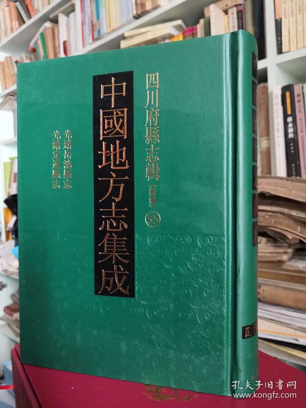 中国地方志集成：四川府县志辑（新编）55光绪岳池县志.光绪定远县志