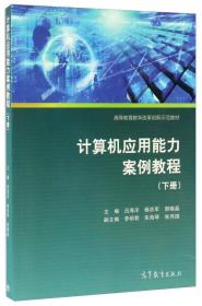 计算机应用能力案例教程(下册) 吕海洋 杨洪军 郭晓晶 高等教育出版社 2016-12 9787040453560