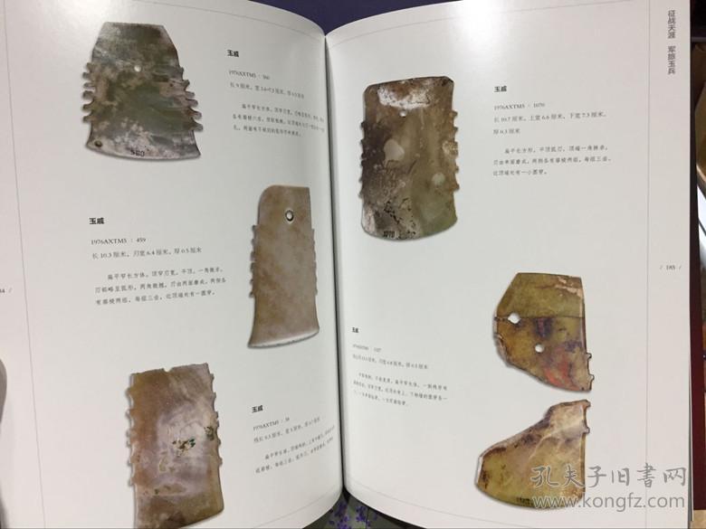 点击查看原图 妇好墓玉器【3200年前后武丁时期的商王朝使用玉器700余件 全部收入此册】