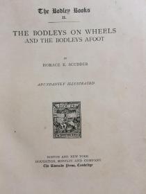 晚清1879年印 THE BODLEYS ON WHEELS 内有铜板画插图