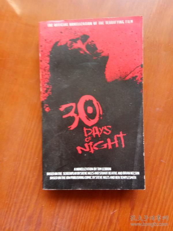 【原版英文】30 Days of Night （Movie Novelization）